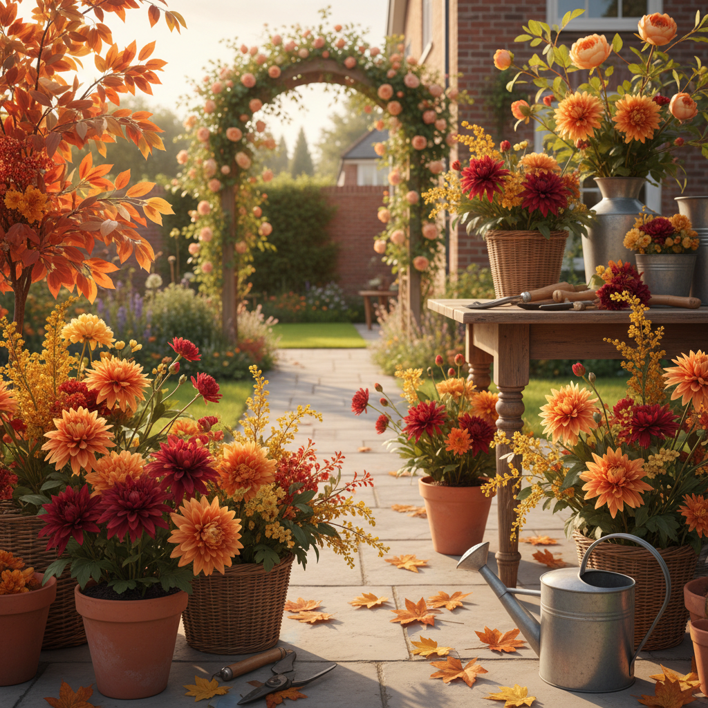 Comment préparer votre jardin pour la rentrée avec nos fleurs artificielles