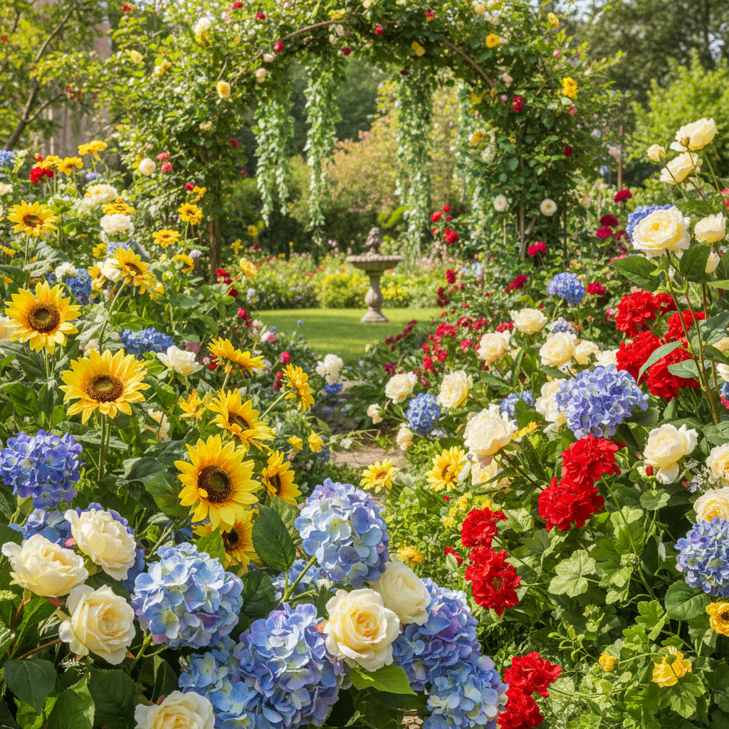 Top 5 Fleurs Artificielles pour un Jardin Verdoyant cet Été