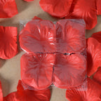 100 pétales de rose artificielle Décorations Florales pour Nuits Romantiques, Mariages, Demandes en Marriage et Anniversaires