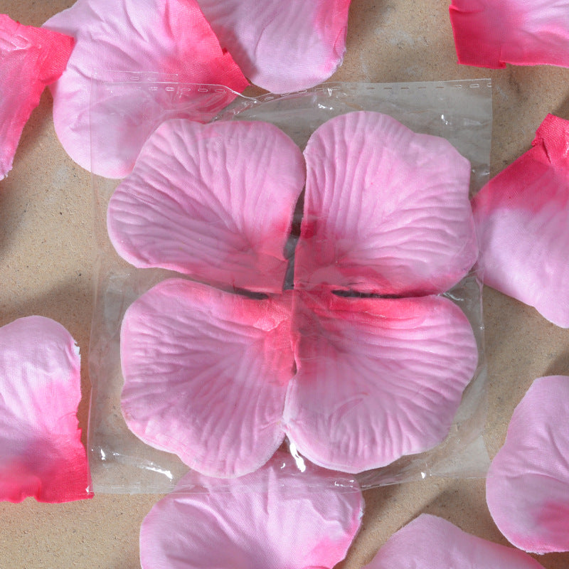 100 pétales de rose artificielle Décorations Florales pour Nuits Romantiques, Mariages, Demandes en Marriage et Anniversaires
