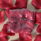 100 pétales de rose artificielle Décorations Florales pour Nuits Romantiques, Mariages, Demandes en Marriage et Anniversaires