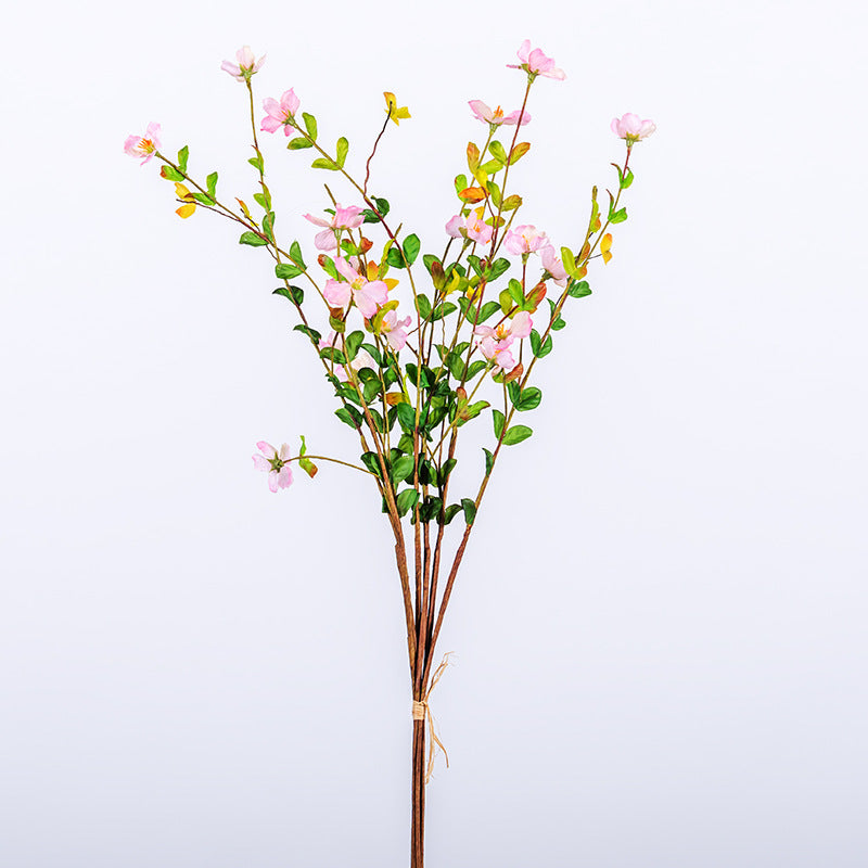 Bouquet de fleurs sauvages en polyester, 18 fleurs, 50 cm, décoration de table, mariage, maison