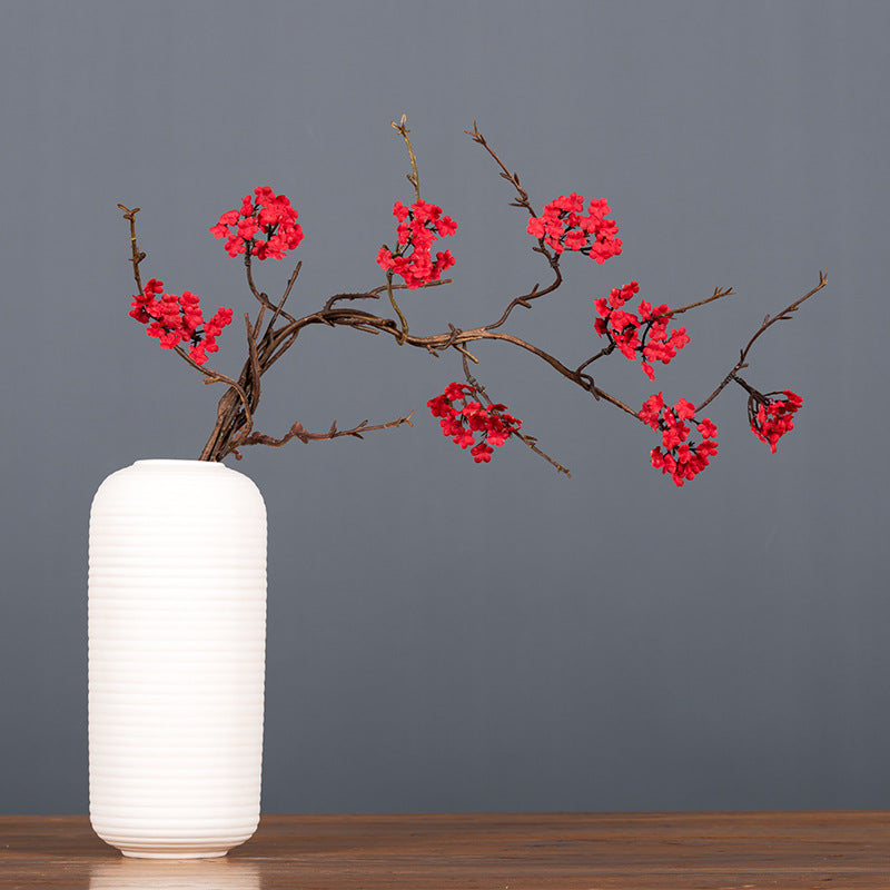 Branche de cerisier artificielle, 87 cm, décoration intérieure, style campagne chic