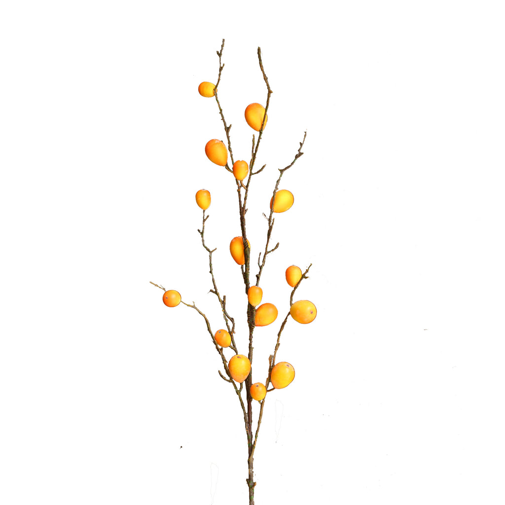 Branche de Néflier Artificielle, 100 cm, Décoration Intérieure Élégante