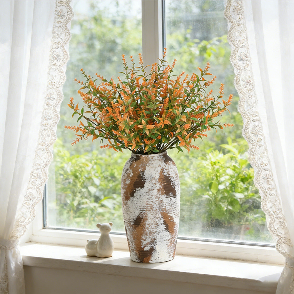 Lot de 12 Bouquets de Lavande Artificielle, 34 cm | Fleurs Réalistes pour Vase, Déco Maison, Mariage, Esprit Champêtre Provençal