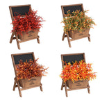 Lot de 12 Bouquets de Lavande Artificielle, 34 cm | Fleurs Réalistes pour Vase, Déco Maison, Mariage, Esprit Champêtre Provençal