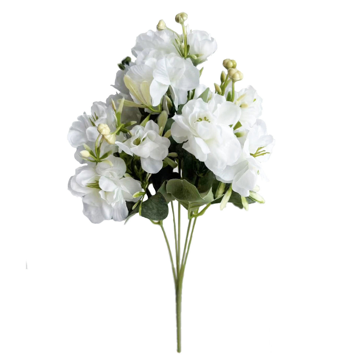 Branche de Camélias Artificiels 37cm, Bouquet de Fleurs au Réalisme Saisissant, Décoration Maison, Mariage Bohème, Charme Champêtre Français