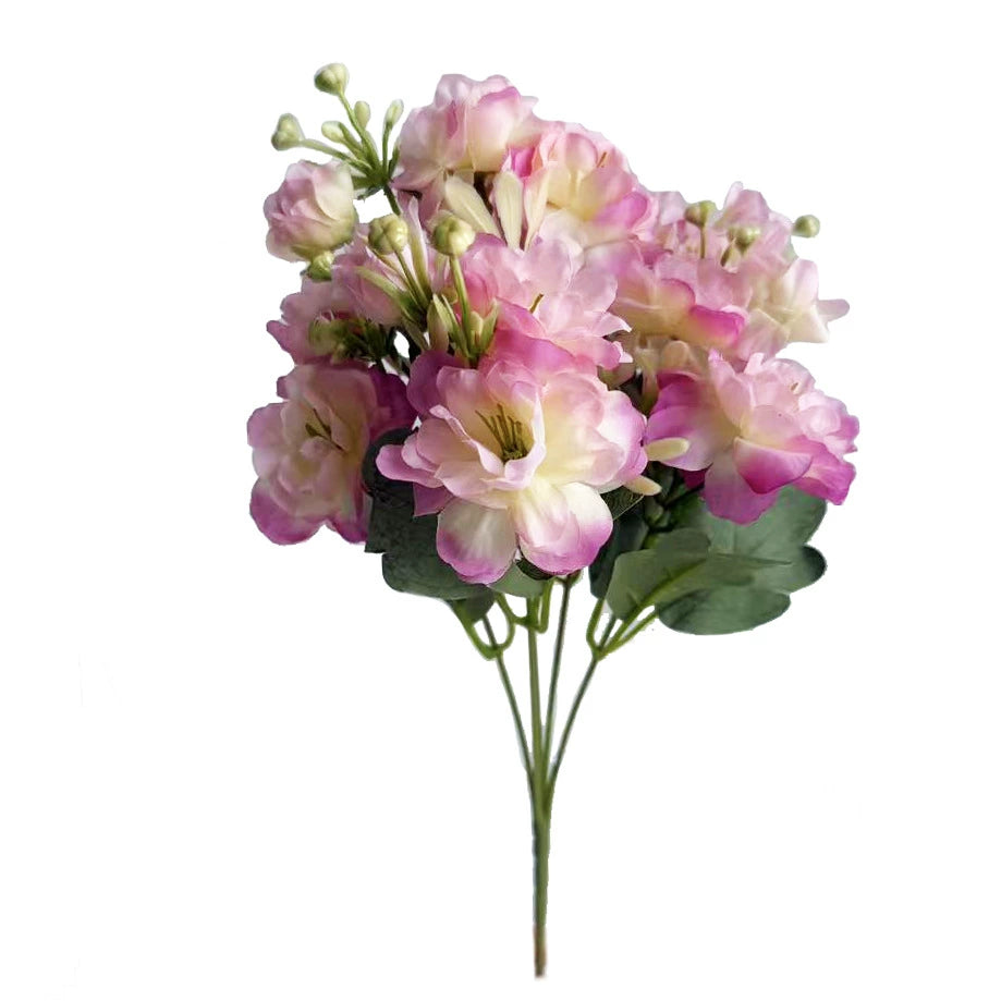 Branche de Camélias Artificiels 37cm, Bouquet de Fleurs au Réalisme Saisissant, Décoration Maison, Mariage Bohème, Charme Champêtre Français