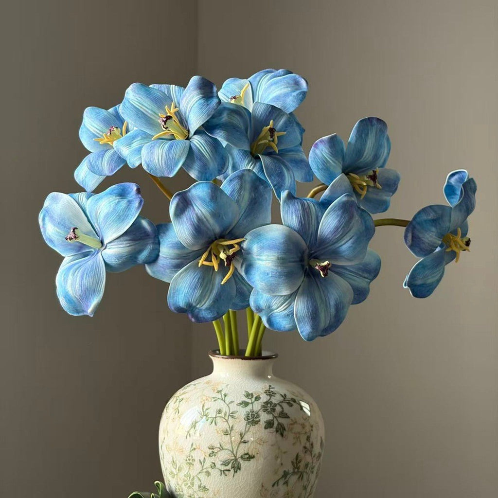 Grandes Tulipes Artificielles 50 cm, Lot de 3, Fleur Éclose Toucher Réel, Élégance Française, Décoration Maison, Mariage Champêtre, Bouquet