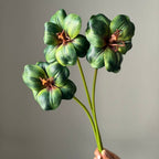 Grandes Tulipes Artificielles 50 cm, Lot de 3, Fleur Éclose Toucher Réel, Élégance Française, Décoration Maison, Mariage Champêtre, Bouquet