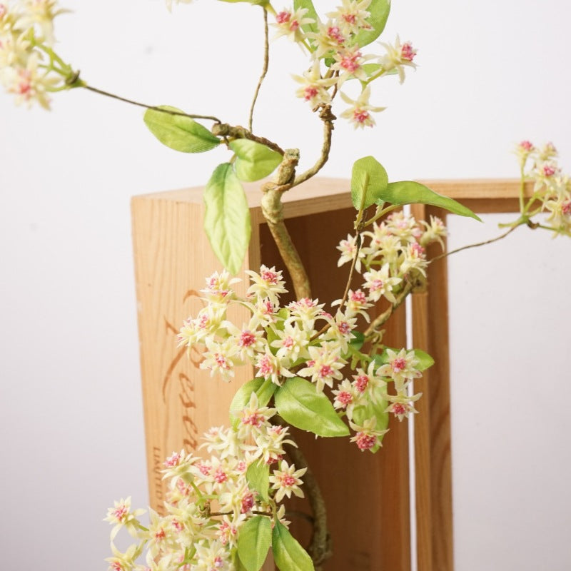 Branche de Fleur Sauvage Artificielle 59cm, Tige d'Automne au Charme Champêtre, Ultra-Réaliste pour Vase, Déco Maison, Mariage, Événementiel