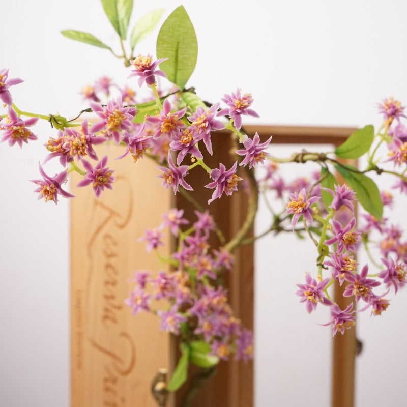 Branche de Fleur Sauvage Artificielle 59cm, Tige d'Automne au Charme Champêtre, Ultra-Réaliste pour Vase, Déco Maison, Mariage, Événementiel