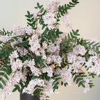 Grande Tige de Lilas Artificiel 91cm, Fleur Aspect Naturel, Décoration Maison de Campagne, Vase, Mariage Bohème, Composition Florale Élégante