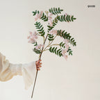 Grande Tige de Lilas Artificiel 91cm, Fleur Aspect Naturel, Décoration Maison de Campagne, Vase, Mariage Bohème, Composition Florale Élégante