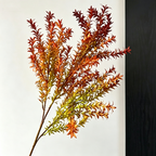 Lot de 2 Graminées Artificielles 75cm, Herbe Décorative Effet Naturel, Touche Rétro Automnale, pour Vase, Décor Maison, Mariage Champêtre