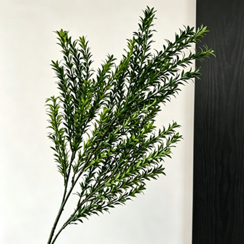 Lot de 2 Graminées Artificielles 75cm, Herbe Décorative Effet Naturel, Touche Rétro Automnale, pour Vase, Décor Maison, Mariage Champêtre