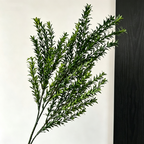 Lot de 2 Graminées Artificielles 75cm, Herbe Décorative Effet Naturel, Touche Rétro Automnale, pour Vase, Décor Maison, Mariage Champêtre