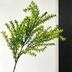 Lot de 2 Graminées Artificielles 75cm, Herbe Décorative Effet Naturel, Touche Rétro Automnale, pour Vase, Décor Maison, Mariage Champêtre