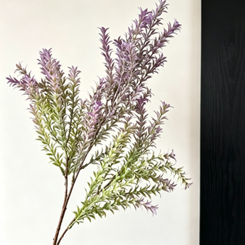Lot de 2 Graminées Artificielles 75cm, Herbe Décorative Effet Naturel, Touche Rétro Automnale, pour Vase, Décor Maison, Mariage Champêtre