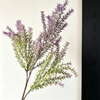 Lot de 2 Graminées Artificielles 75cm, Herbe Décorative Effet Naturel, Touche Rétro Automnale, pour Vase, Décor Maison, Mariage Champêtre