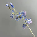 Fleurs Artificielles Pois de Senteur, Grande Tige 63 cm, Toucher Réel, Bouquet Décoratif pour Vase, Maison, Mariage Champêtre, Ambiance Rétro