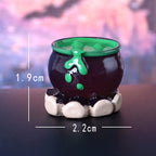 Figurines Halloween Phosphorescentes, Fantômes & Citrouilles en Résine, Décoration Poétique pour Micro-Paysage, Jardin de Fées, Bricolage DIY