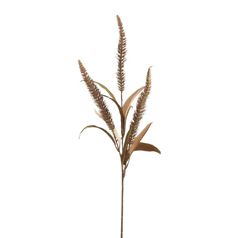 Herbe Queue-de-Renard Artificielle 70 cm, Graminée Décorative Aspect Naturel, Tons d'Automne, pour Bouquet Champêtre, Vase, Déco Bohème, Mariage