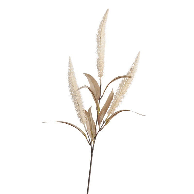 Herbe Queue-de-Renard Artificielle 70 cm, Graminée Décorative Aspect Naturel, Tons d'Automne, pour Bouquet Champêtre, Vase, Déco Bohème, Mariage