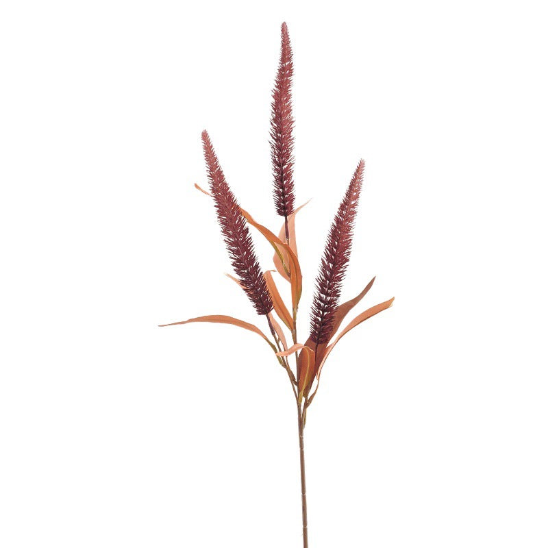 Herbe Queue-de-Renard Artificielle 70 cm, Graminée Décorative Aspect Naturel, Tons d'Automne, pour Bouquet Champêtre, Vase, Déco Bohème, Mariage