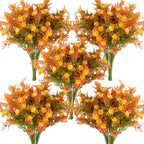 Eucalyptus Artificiel 35 cm, Faux Fleurs, Décoration Élégante pour Mariages, Intérieur et Extérieur, Idéal pour Vases et Terrasses