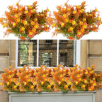 Eucalyptus Artificiel 35 cm, Faux Fleurs, Décoration Élégante pour Mariages, Intérieur et Extérieur, Idéal pour Vases et Terrasses