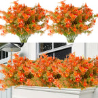 Eucalyptus Artificiel 35 cm, Faux Fleurs, Décoration Élégante pour Mariages, Intérieur et Extérieur, Idéal pour Vases et Terrasses