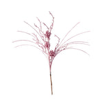 Bouquet de Noël 10 branches avec cônes de pin, décorations scintillantes or et argent, 50 cm, parfait pour mariage, décoration intérieure, Noël, événements
