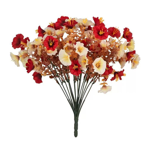 16 tiges de fleurs d'automne, fleurs artificielles réalistes, 35 cm, décoration intérieure, mariage, jardin, ambiance élégante