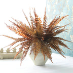 Plantes artificielles feuilles de fougère automnale, 42-50 cm, décor mural élégant, idéal pour mariage, décoration intérieure et extérieur
