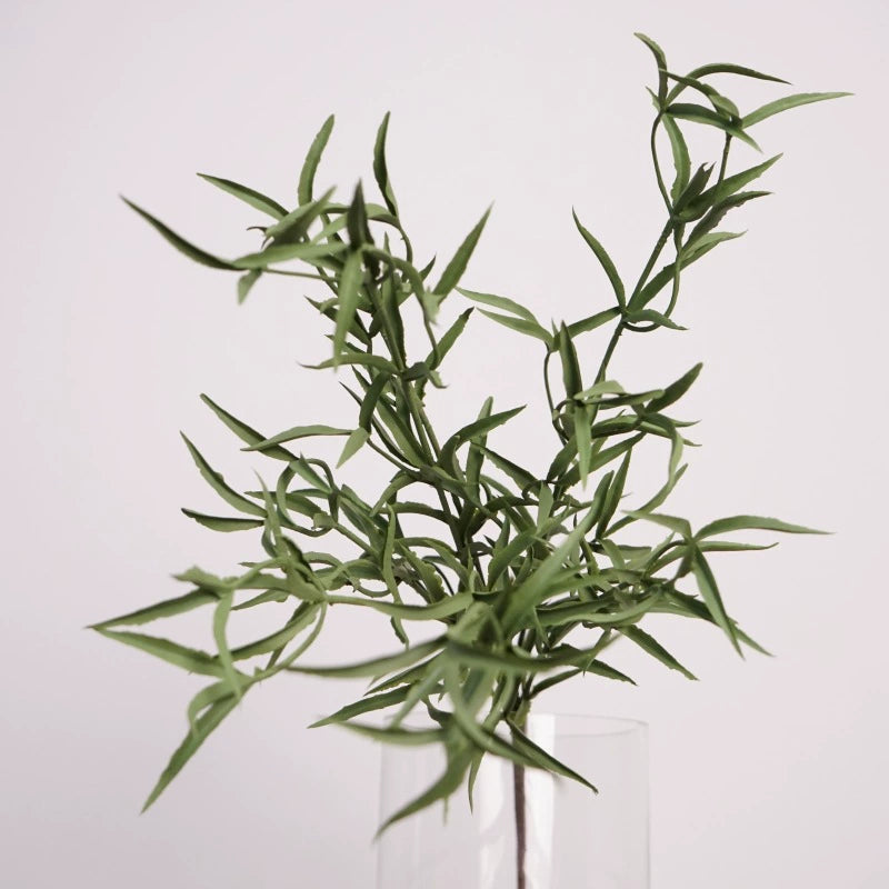 Romarin Artificiel 44cm, Branche Décorative Ultra-Réaliste, Esprit Champêtre Sud de la France, pour Bouquet, Mariage, Déco Intérieure