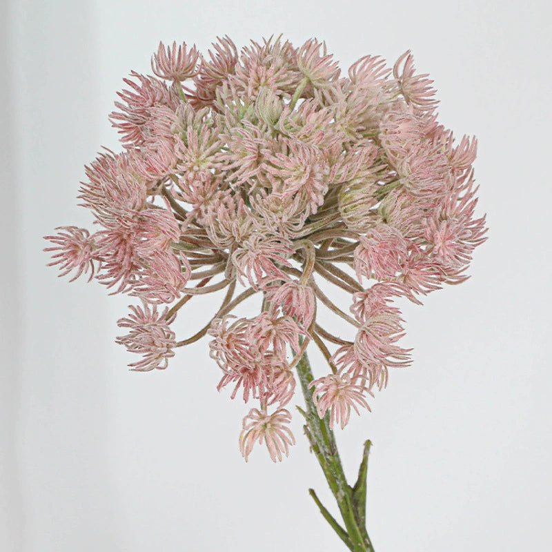 Grande Fleur de Pissenlit Artificielle 47 cm, Allium Duveteux Effet Réaliste, Tige pour Vase, Décoration Maison, Mariage Champêtre