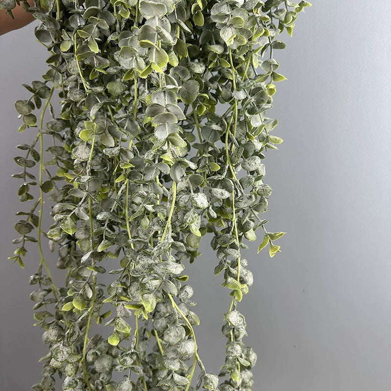 Plante Suspendue en Eucalyptus Artificiel 83 cm, Effet Réaliste, Décoration Maison, Mariage, Terrasse, Événements