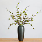 Branche de Ricin Artificielle 100cm, Grande Tige Décorative Aspect Naturel, Fausse Plante Champêtre pour Vase, Décor Maison, Mariage Bohème