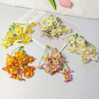 Lot de 20 Petites Pâquerettes Artificielles, 7cm, pour DIY Mariage, Couronne Florale, Décoration Rétro, Ambiance Champêtre
