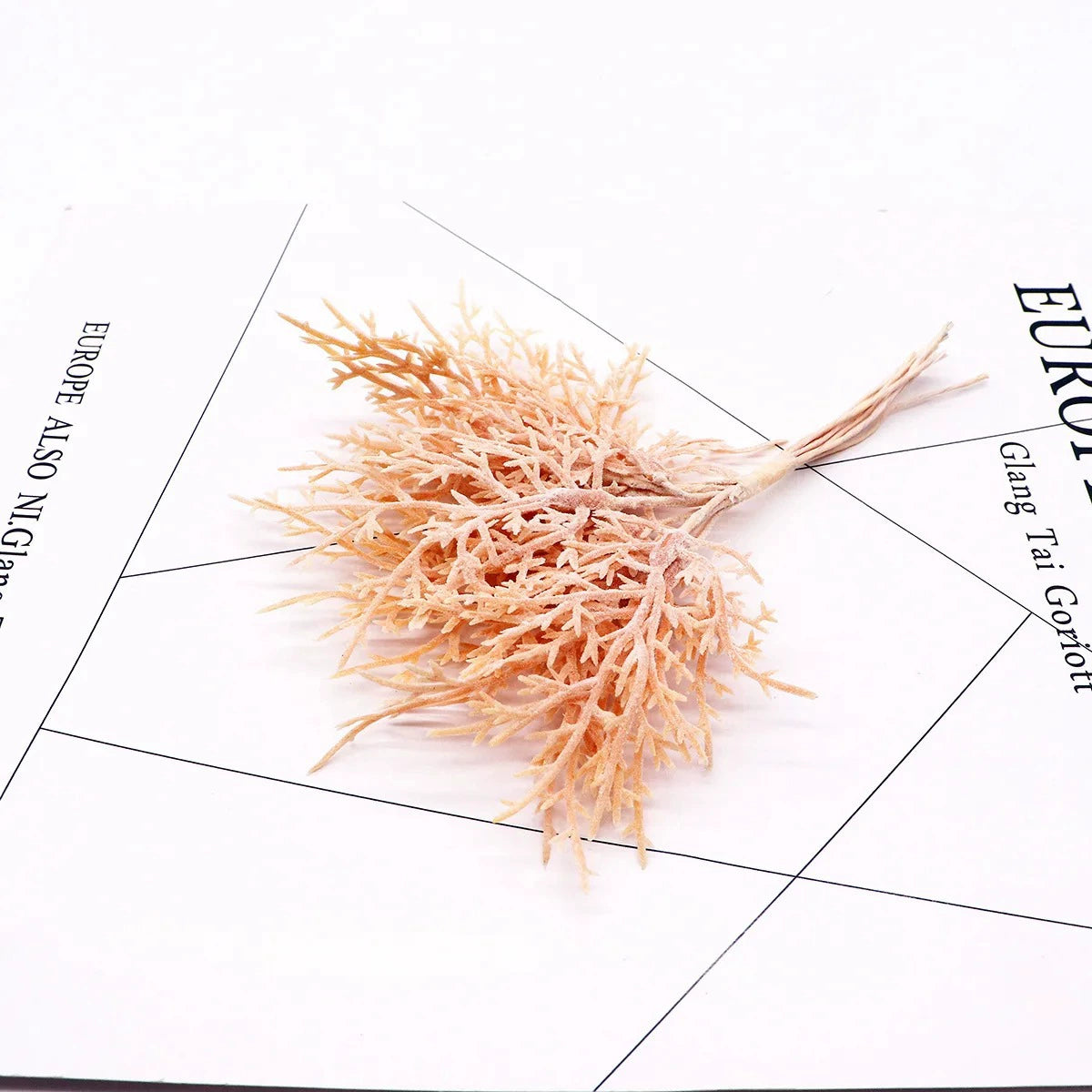 Branche Feuille Artificielle Givrée 15 cm, Tige Succulente Poudrée, Déco Mariage Champêtre, DIY, Loisirs Créatifs, Ambiance Vintage