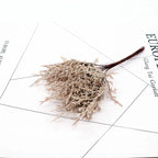 Branche Feuille Artificielle Givrée 15 cm, Tige Succulente Poudrée, Déco Mariage Champêtre, DIY, Loisirs Créatifs, Ambiance Vintage