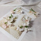 Tige de Fleur Sauvage Artificielle 10 cm, Lot pour DIY Mariage, Corsage, Boutonnière, Décoration Cadeau, Ambiance Champêtre et Poétique