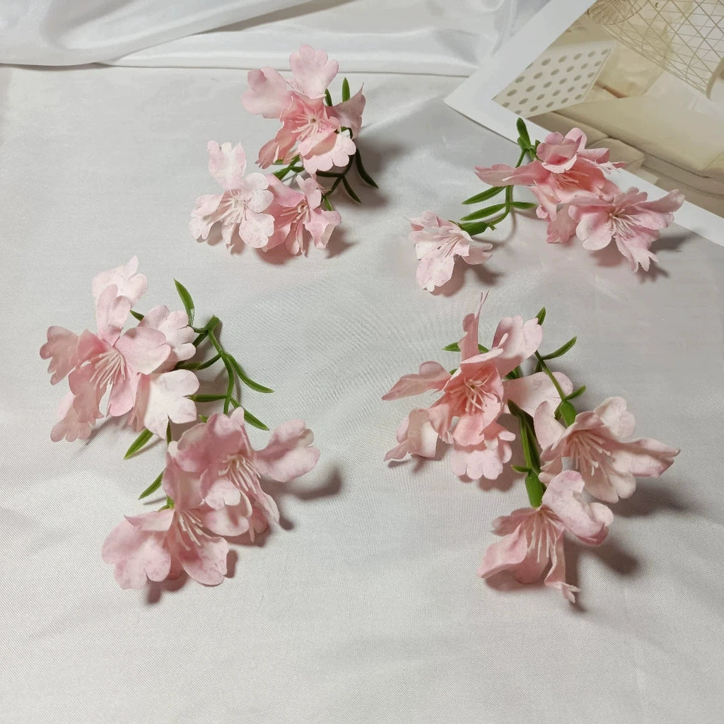 Tige de Fleur Sauvage Artificielle 10 cm, Lot pour DIY Mariage, Corsage, Boutonnière, Décoration Cadeau, Ambiance Champêtre et Poétique