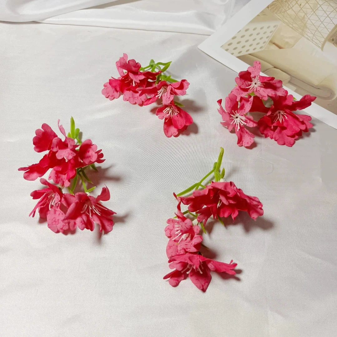 Tige de Fleur Sauvage Artificielle 10 cm, Lot pour DIY Mariage, Corsage, Boutonnière, Décoration Cadeau, Ambiance Champêtre et Poétique