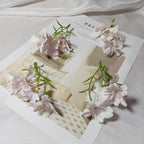 Tige de Fleur Sauvage Artificielle 10 cm, Lot pour DIY Mariage, Corsage, Boutonnière, Décoration Cadeau, Ambiance Champêtre et Poétique