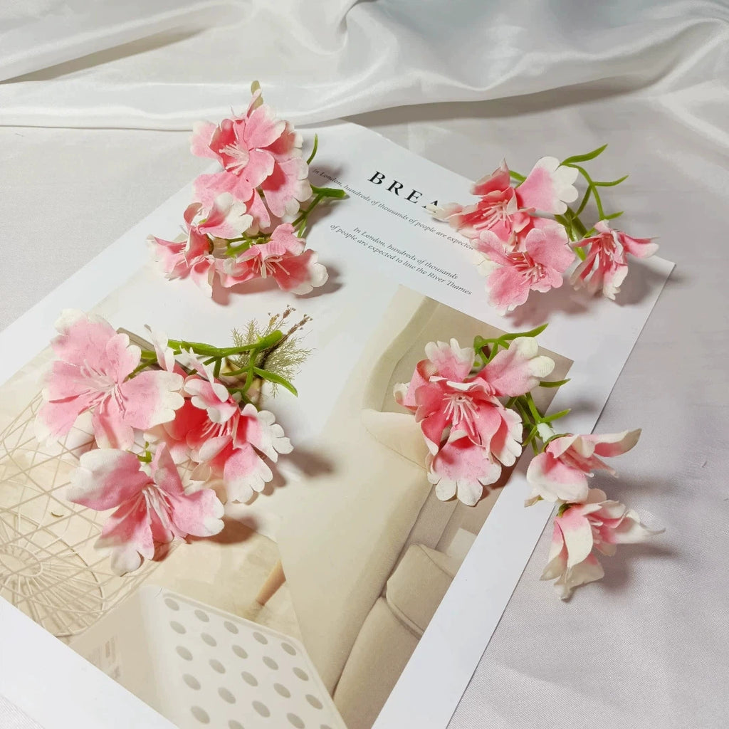 Tige de Fleur Sauvage Artificielle 10 cm, Lot pour DIY Mariage, Corsage, Boutonnière, Décoration Cadeau, Ambiance Champêtre et Poétique
