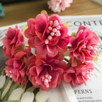 Bouquet de fleurs sauvages en faux, 11 cm x 8 cm, décoration élégante, mariage, événements, cadeaux, ambiance champêtre
