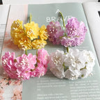 Bouquet de fleurs sauvages en faux, 11 cm x 8 cm, décoration élégante, mariage, événements, cadeaux, ambiance champêtre