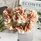 Bouquet de fleurs sauvages en faux, 11 cm x 8 cm, décoration élégante, mariage, événements, cadeaux, ambiance champêtre